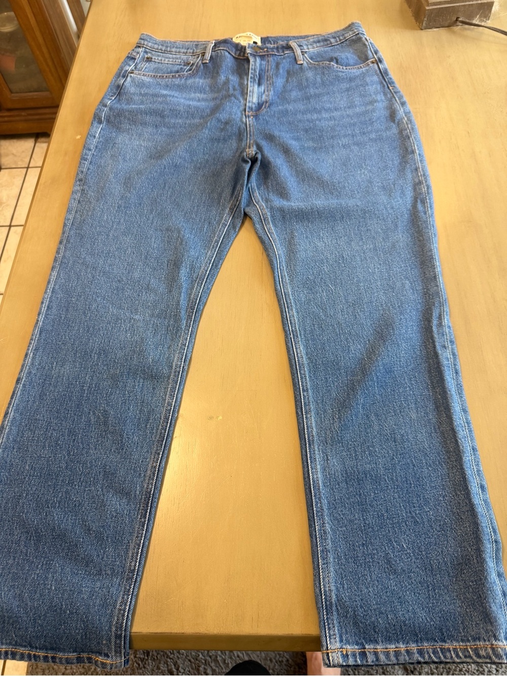 Kirkland Signature Women's Straight Leg Blue Jeans